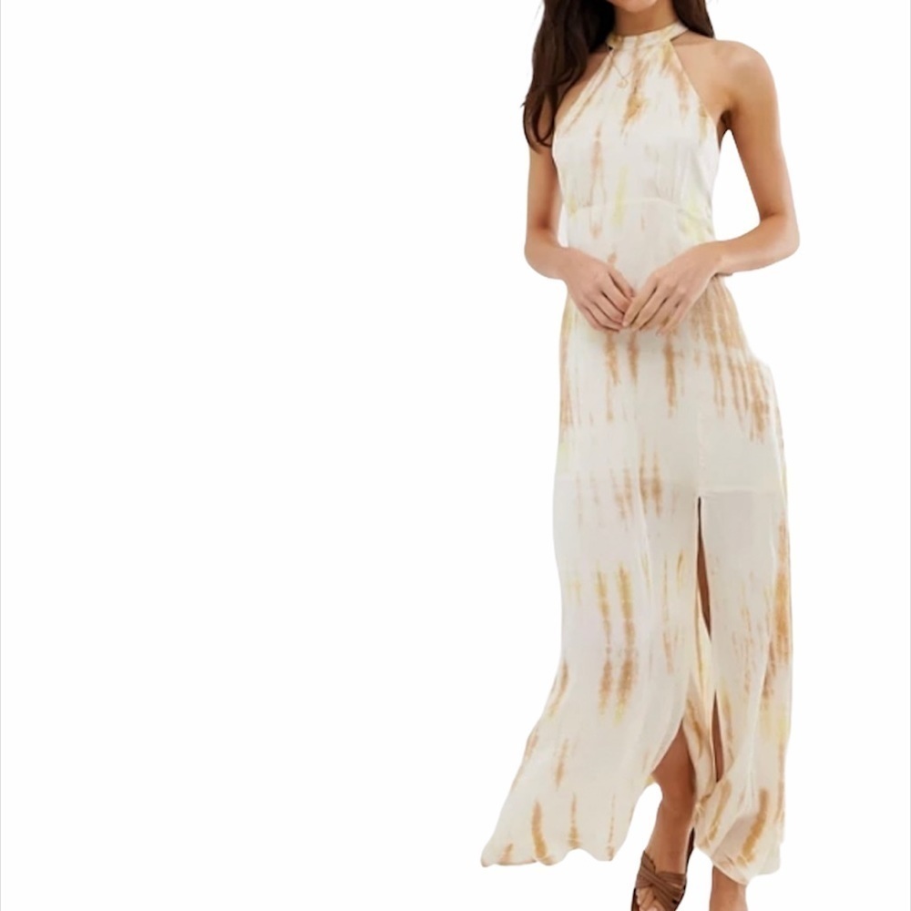 Asos- Stradivarius tie dye printed dress Size Large  NWT
